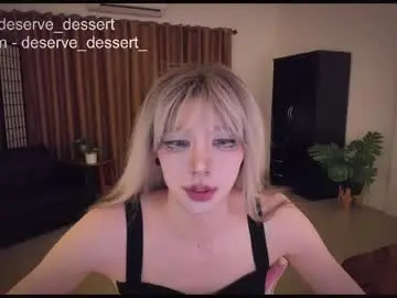 Chaturbate Sex Cam of deserve_dessert
